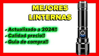 💥TOP 7 Mejores linternas Amazon 🔥 Mejores linternas LED recargables👍💥 [upl. by Aynuat676]