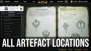 Curator Trophy All Artefact Locations  God of War 2018 [upl. by Rosemarie]