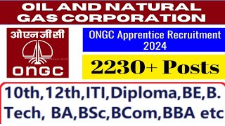 ONGC Recruitment 2024ONGC Bharti 2024ONGC Recruitment 2024 [upl. by Enohpesrep793]