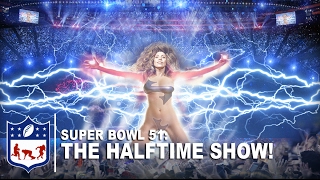 Official Lady Gaga FULL Super Bowl 51 Halftime Show feat Brian May  2017 [upl. by Anippesuig]