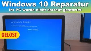 Windows 10 Reparatur und wie vermeidet man Startprobleme [upl. by Lovering]