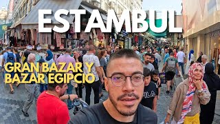 Conociendo el Grand Bazar y el Bazar Egipcio en Istanbul 🛍️ [upl. by Odlanra]