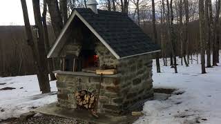 Pizza Oven with Gable Roof in Review  Download the Free Plans and Materials Lists [upl. by Ernst]