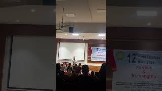 Mirlongki Rongphar Live at Freshers2024 Guwahati university unitGGKSA [upl. by Drawyah]