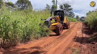 LIMPEZA E PATROLAMENTO DE ESTRADA RURALPatrolPatrolaMotoniveladoraRoad GraderMotor Grader [upl. by Misti900]