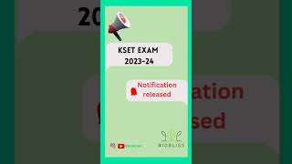 Tentative KSET Exam 202324 Notification Tentative Exam date very soon [upl. by Aicek]