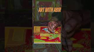 Cheriyal Scroll Painting  Cultural Canvas  Episode 09  Art with Abir [upl. by Eesdnyl]