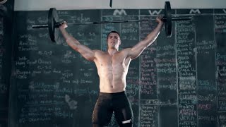 Weightlifter In Gym Stock Video [upl. by Dahcir288]