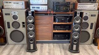 Onkyo P304 Pre M504 Power Vs Focal 826 V Speaker Only Hifi [upl. by Allenaj127]