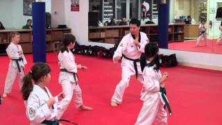 Master Moons Tae Kwon Do  Kids Class [upl. by Neeluqcaj50]