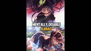 Kanao Have Mental Problems 😔  anime demonslayer shorts [upl. by Nwahsar217]