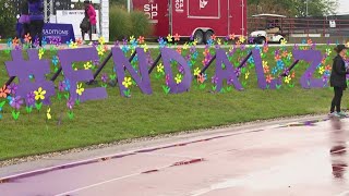 Walk to End Alzheimers held at Carroll Stadium [upl. by Ailev398]