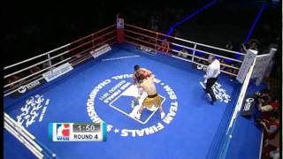 Kanat Abutalipov vs Nordine Oubaali  Day 1  BantamWeight  Individual Champs  WSB Season 1 [upl. by Ytsim]