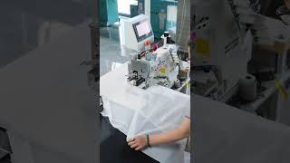 Curtain tape multi needle machine automatic curtain stitichingtextiles curtains sewingtips [upl. by Hbahsur]