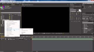 How to relink offline media and change their mode in Adobe After Effects CS6 [upl. by Jamil]