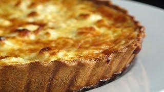 Receta de Quiche de Puerros y Queso de Cabra [upl. by Edroi]