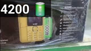 King Battery 4200 Keypad Mobile [upl. by Dorsman]