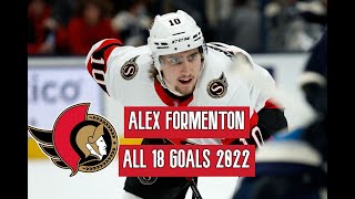 Alex Formenton 10 ALL 18 GOALS 2022 [upl. by Eiramit137]