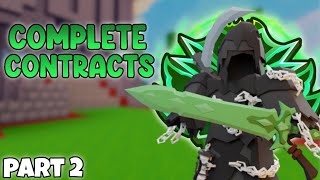 Mastering Grim Reaper Contracts Roblox Bedwars 2 [upl. by Addie]