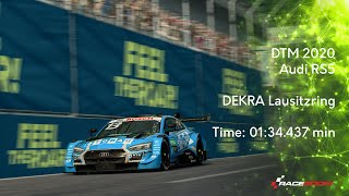 DTM 2020  DEKRA Lausitzring  RaceRoom [upl. by Reidar]