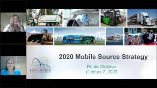 2020 Mobile Source Strategy  2nd Public Webinar 10072020 [upl. by Adiraf]