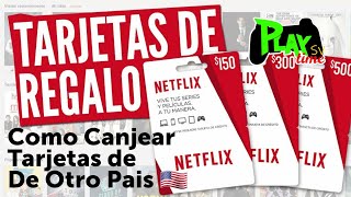 Como canjear las tarjetas de Netflix de otro país [upl. by Kaitlynn679]