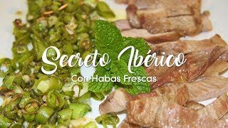 ✅ Secreto Ibérico con Habas frescas ✅ [upl. by Peednas]