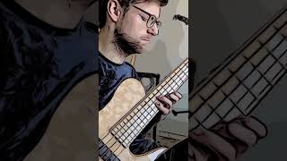 OUT OF NOWHERE  soloing over gypsy backing track style basssolo jazz gypsyjazz bassplayer [upl. by Anivad982]