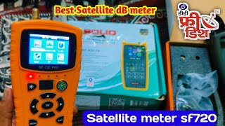 Dd Free Dish meter  Satellite meter solid sf720 best meter 2024 [upl. by Yenots]