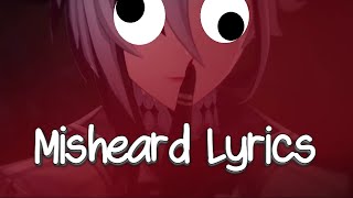 Arlecchino Boss Fight Theme Phase 1  Misheard Lyrics [upl. by Ahcorb190]