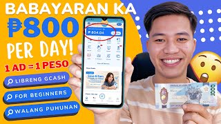 ₱80404 FREE GCASH Earn by Viewing Ads  LEGIT EARNING WEBSITE SINCE 2019  Paano kumita sa Gcash [upl. by Rexer]