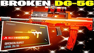 the new BROKEN DG56 CLASS is AMAZING in WARZONE 3 Best DG56 Class Setup  MW3 [upl. by Nylynnej]