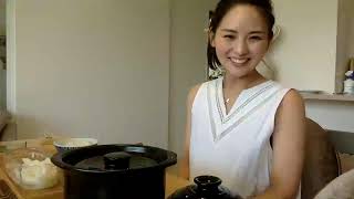 Cook rice with Kimono Mom Livestream [upl. by Giarc238]