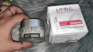 LOTUS PROFESSIONAL PHYTO RX WHITENING amp BRIGHTENING CREME  Skin Whitening amp Brightening Creme [upl. by Mareld923]