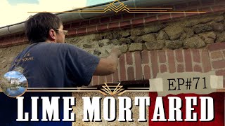 DIY Lime Mortaring Ancient Building Restoration  Our French Renovation The Good Life [upl. by Limaj]