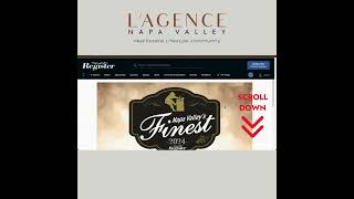 Napa Valley Register 2024 Finest contest Voting Tutorial [upl. by Neelhtakyram878]