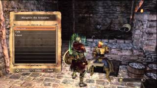 Dark Souls II  How to obtain the Aurous set transparent [upl. by Leziar]