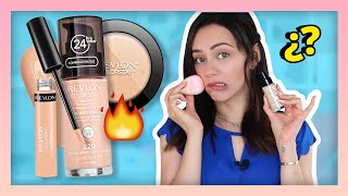 REVLON COLOR STAY🔥PROBANDO LA BASE CORRECTOR Y POLVO  A PRUEBA DE FUEGO [upl. by Seaton]