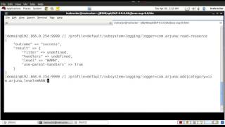 JBoss EAP  28 Defining Loggers [upl. by Ahsinert605]