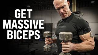 The ONLY 3 Bicep Exercises For Men Over 40 GET RIPPED ARMS [upl. by Zoldi]