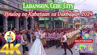 Labangon Cebu City  Sinulog sa Kabataan sa Dakbaya 2024  Sinulog 2024 [upl. by Callean]