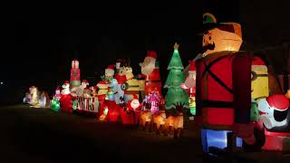 Christmas Inflatables 2022 20ft 15ft 12ft and so much more MERRY CHRISTMAS [upl. by Milinda]