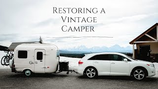 We Restored a Vintage Camper  UHaul CT13 [upl. by Neenahs]