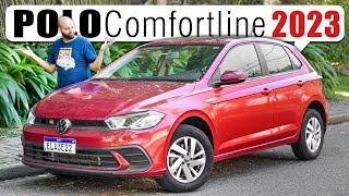 Volkswagen Polo Comfortline 2023 A melhor opção de compra [upl. by Mackey2]