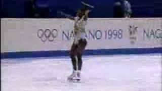 Surya Bonaly 1998 Olympics [upl. by Anelim]