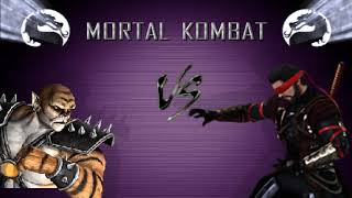 Kintaro MK9 vs Kenshi MKX  MORTAL KOMBAT PROJECT ANNIHILATION [upl. by Margaretha]