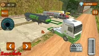 Juegos de camiones niños  Offroad Oil Tanker Truck Transport Driver [upl. by Durgy464]