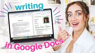 How to Write a Novel in Google Docs [upl. by Spohr]