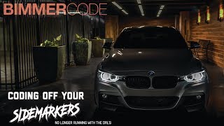 BIMMERCODE CODING YOUR SIDEMARKERS OFF [upl. by Aiz]