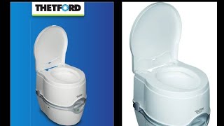 Thetford Porta Potti 565P Excellence  first test in camper  nyprov i husvagn [upl. by Rafiq]